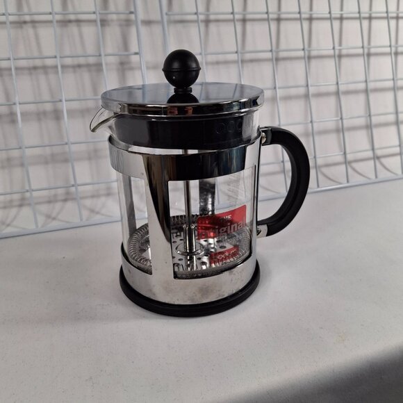 Bodum The Original French Press, Stainless Steel,600 ml, 20 oz, Chubby Style New - Picture 5 of 10